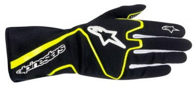 GLOVES ALPINESTARS BLACK-YELLOW   65